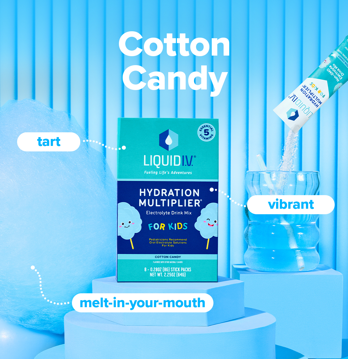 Liquid IV Cotton Candy With Breakfast?! Milled