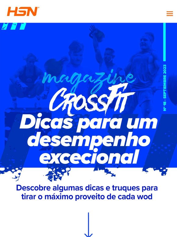 Magazine #18 | Crossfit 🦁 Dicas para um desempenho excecional