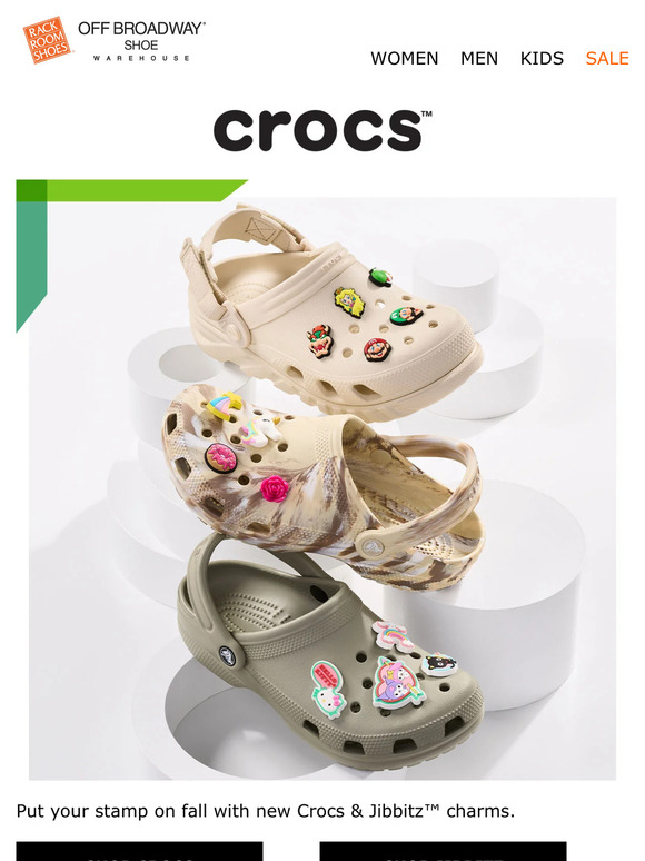 Rack Room Shoes Croc out this fall! Mustsee new arrivals 😍 Milled