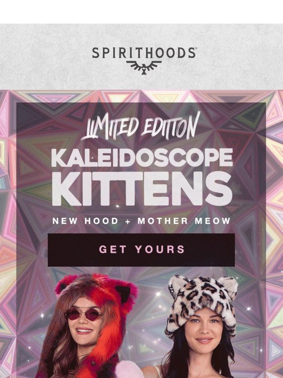 Limited Edition Kaleidoscope Kittens Are HERE 😻