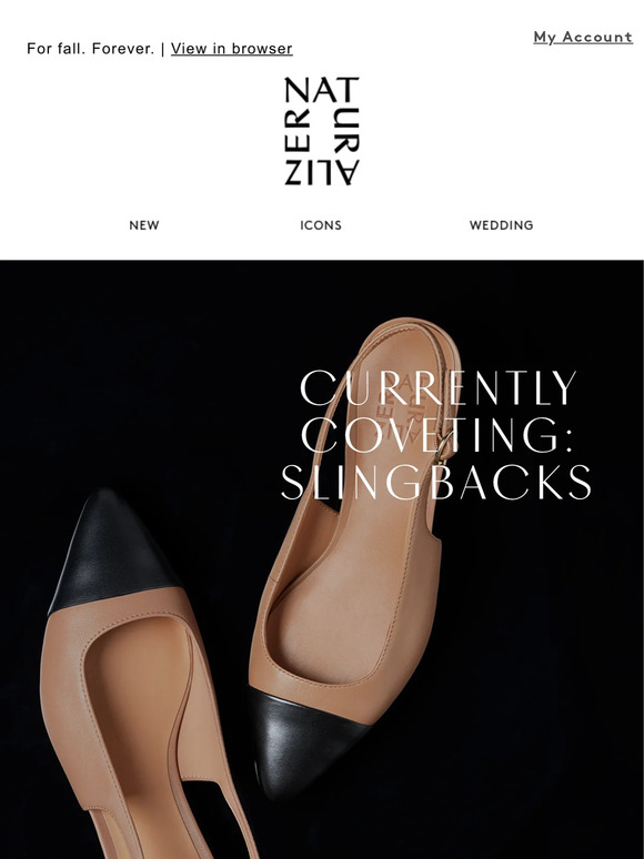 Market memo: slingbacks are IN