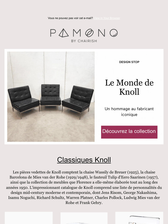 Le Monde de Knoll 🪑