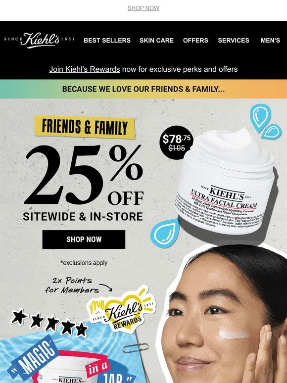 Calling All BFFs: 25% Off Skincare Is Here!