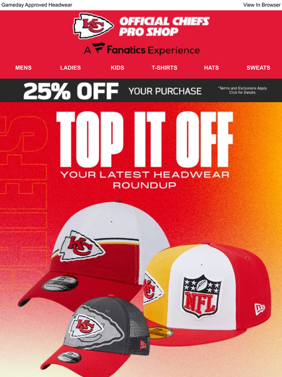 Kansas City Chiefs: Round 1 Picks Are In Shop New Player Jerseys!