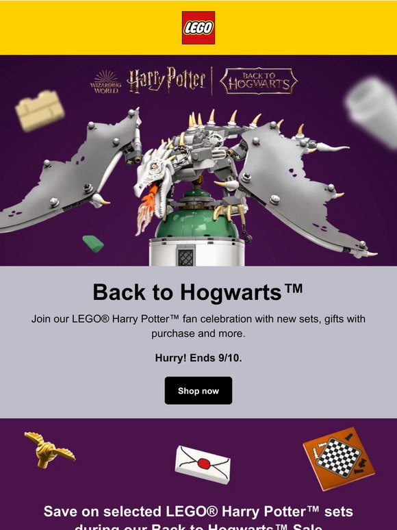 Back to Hogwarts™ celebration ends soon ⌛