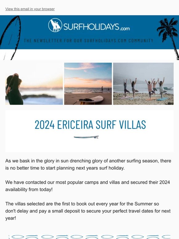 2024 Summer Surf Villas