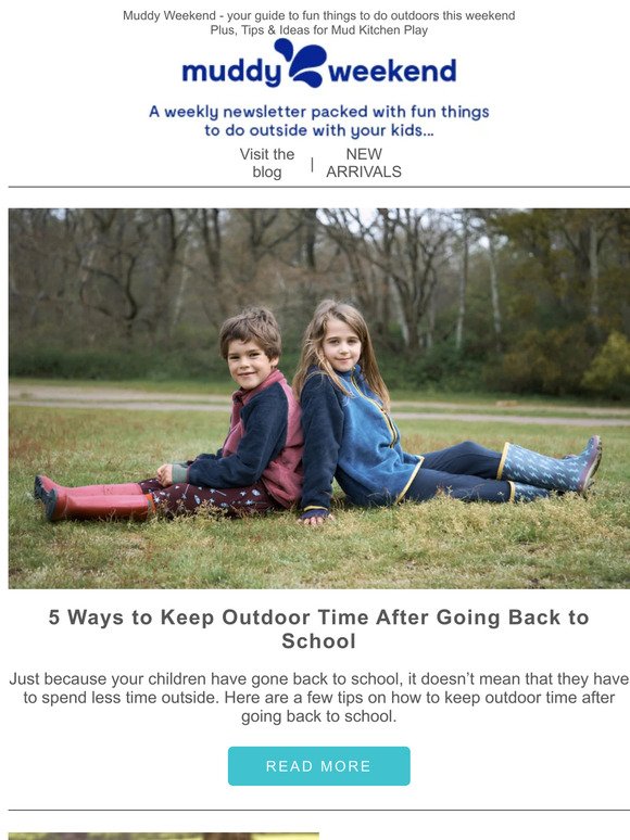 5 Ways to Keep Outdoor Time After Going Back to School