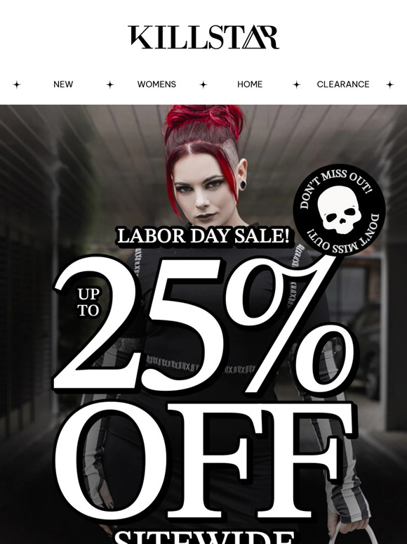 Killstar Email Newsletters Shop Sales, Discounts, and Coupon Codes