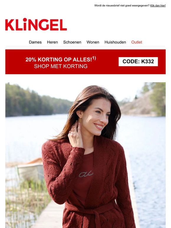 🎁 20% korting voor u, beste klant!
