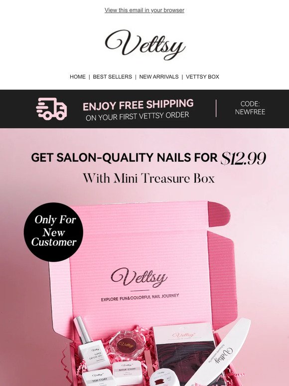 🤭Exclusive Offer: $12.99 For Salon-Quality Nails