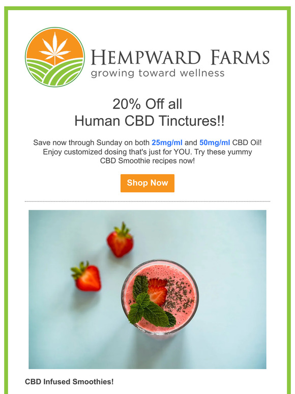 Save on Human CBD!