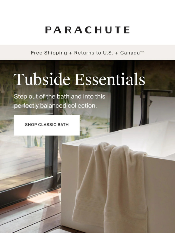 Parachute The Classic Towel, Perfected Milled