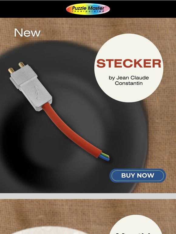 —, New Fascinating Stecker Puzzle from Jean Claude Constantin