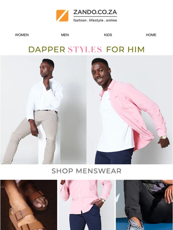 Fresh styles for Him this Spring 🌼