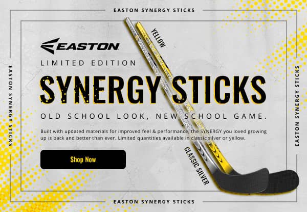 Easton Synergy Stick is back - let the nostalgia kick in - Pro Hockey Life