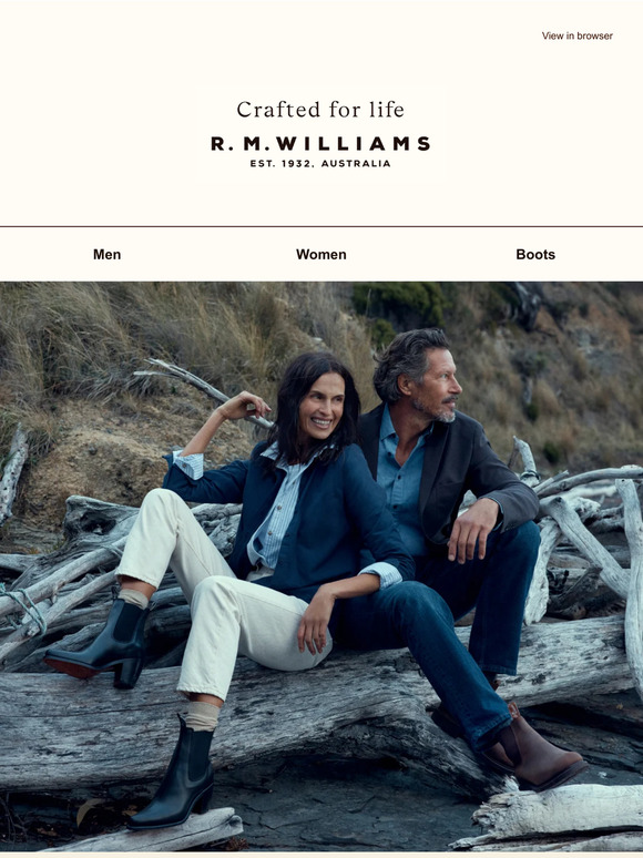 R.M.Williams Celebrates 90th Birthday - Notion