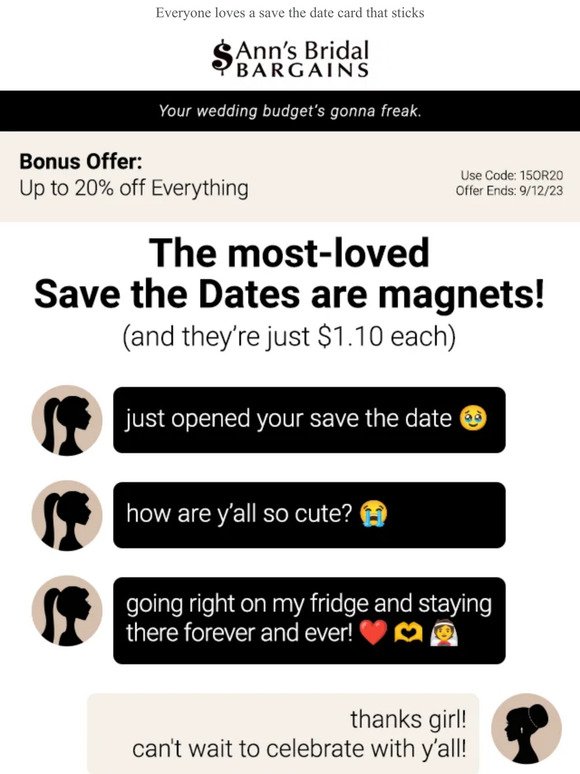 The Most-Loved Save the Dates, Ranked by Wedding Guests