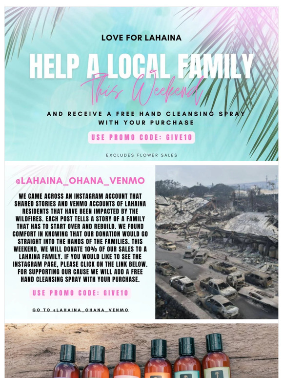 Join Us in Supporting Maui