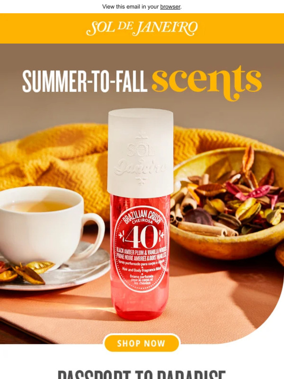 This Perfume Mist Set has you covered for summer and fall.