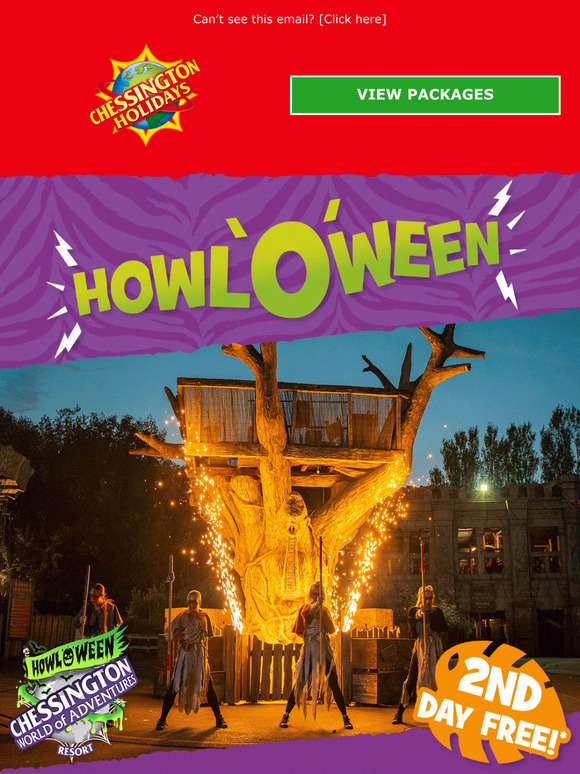 2nd Day Free | Halloween Stays Included 🎃