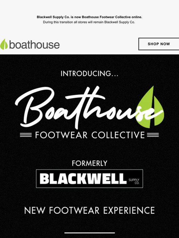 Introducing Boathouse Footwear Collective 🤯