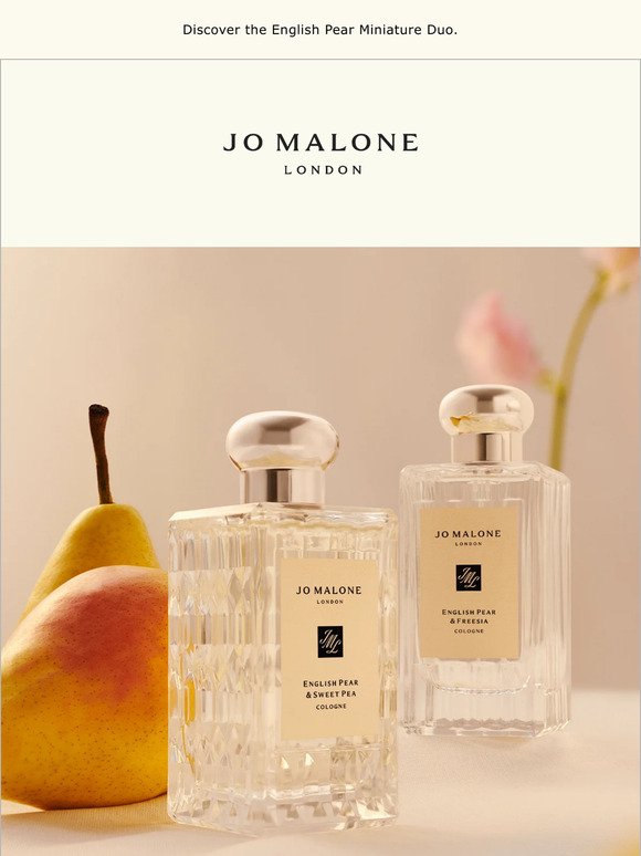 Try our best-selling English Pear scents