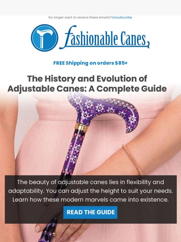 Adjust, Adapt, Advance: Your Essential Guide to Adjustable Canes