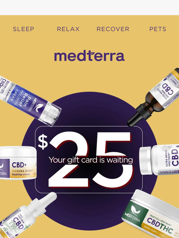 Spend $49, get a free $25 gift card 💜