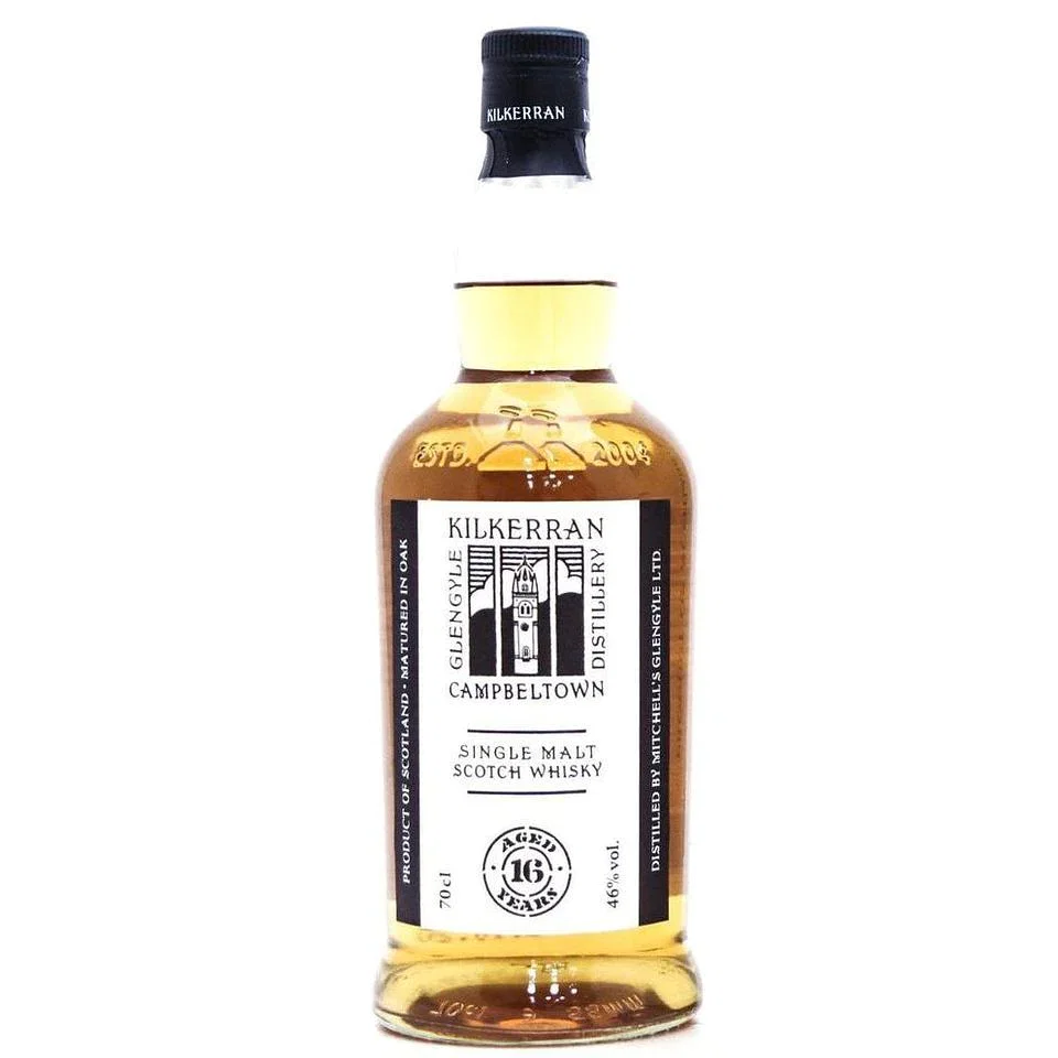 Kilkerran 16 Year Old Single Malt Scotch Whisky - 70cl 46%