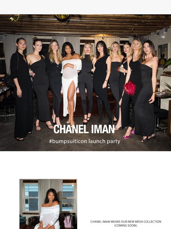#BUMPSUITIcon Launch Party Looks Ft. Chanel Iman + Friends