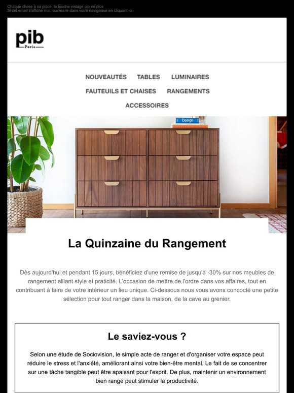 Rangez avec style