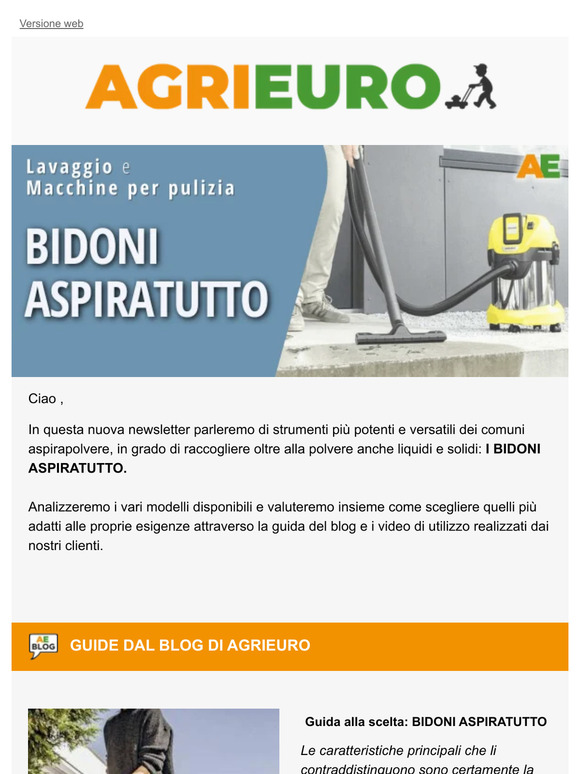 agrieuro: Oltre 6000 macchinari con spedizione Gratuita! 🚚