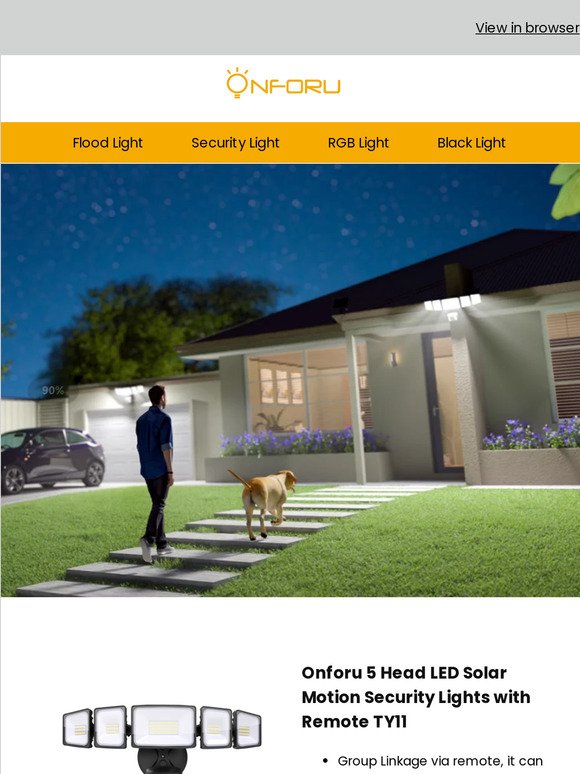 💥NEW Upgraded Solar Security Light Released!