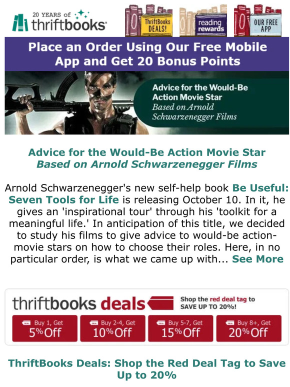 Advice for the Would-Be Action Movie Star