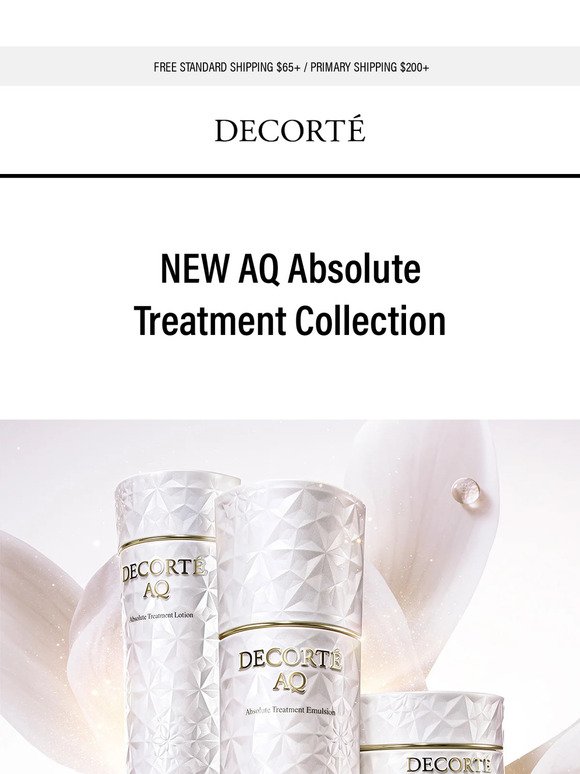 Introducing the NEW AQ Absolute Treatment Collection