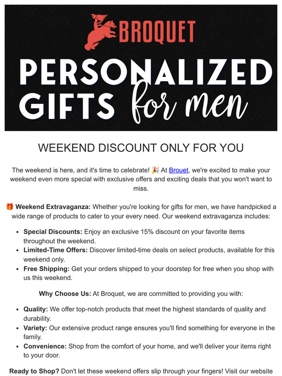 🌟 Weekend Bliss: Exclusive 15% Discount Inside!