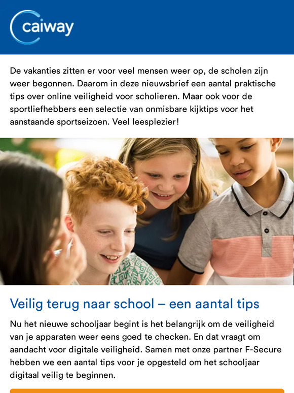 Heel veel sport in september