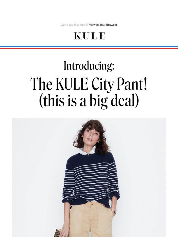 Introducing KULE Pants (!)