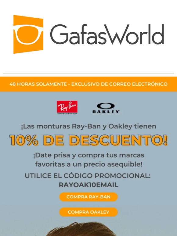¿Oakley y Ray-Ban por menos? ¡Sí, por favor! 🤩