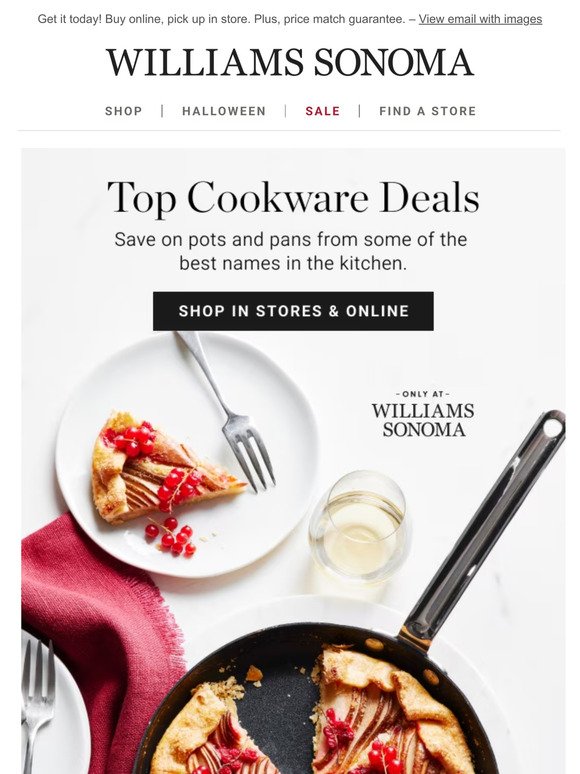 Cookware deals you don't want to miss: UP TO 35% OFF SCANPAN, All-Clad, Staub, & more