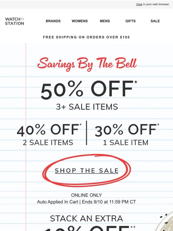 RING RING: Save Up To 50% Off