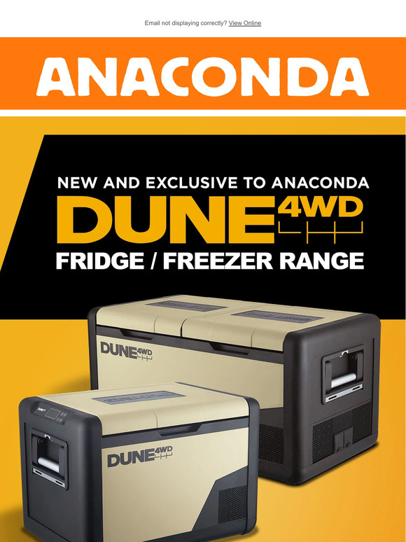 NEW Dune 4WD Fridge Freezers | Built Tough for Australia!