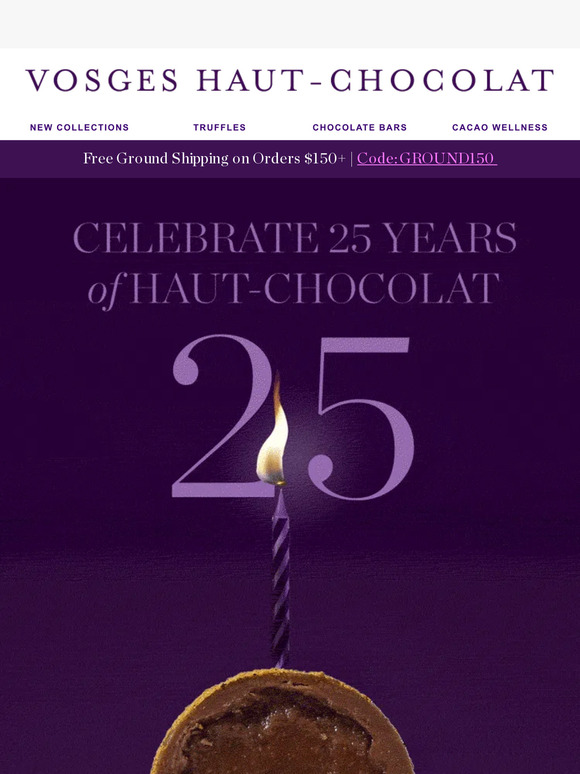 Happening Now: 25 Days of Vosges! 🎉