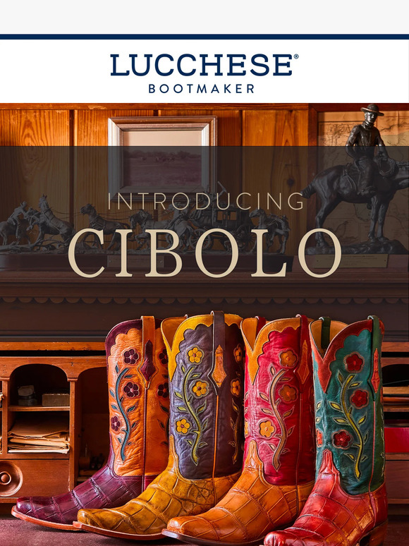 Lucchese Introducing Cibolo Milled