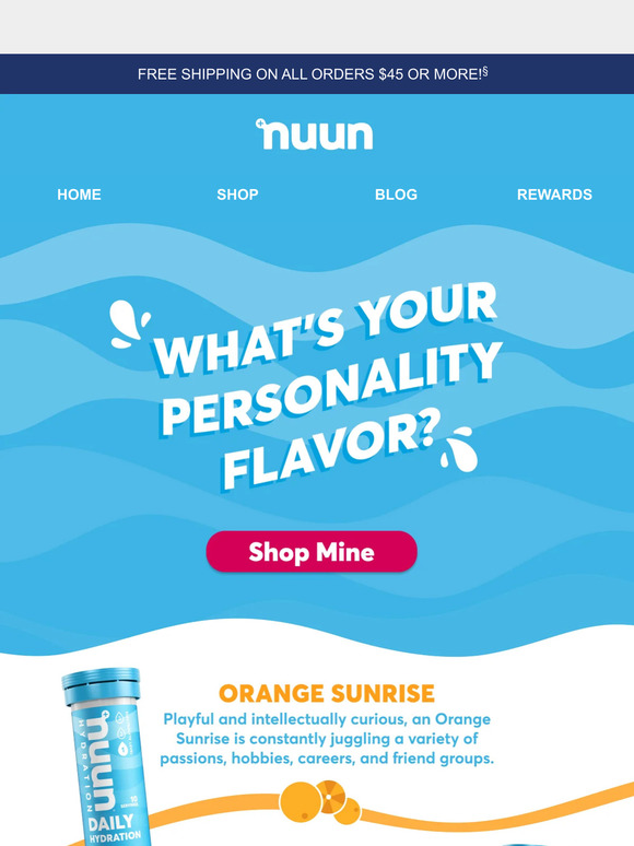 Nuunie, what's your personality flavor? 👀