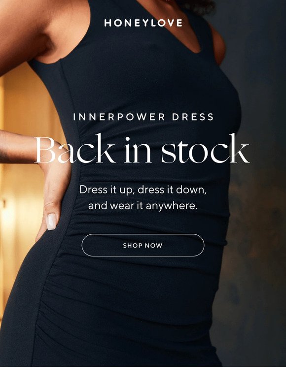 BACK IN STOCK: InnerPower Dress