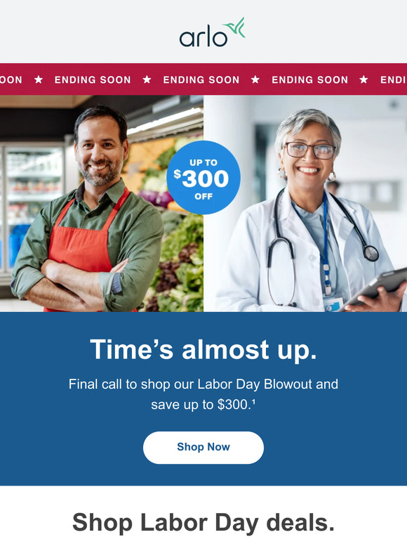 Final hours: Labor Day Sale ends tomorrow.