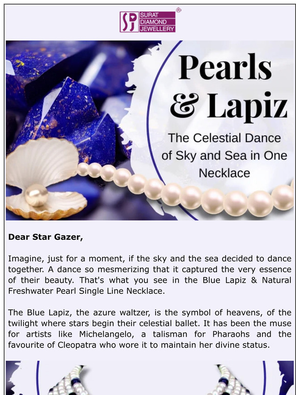 A Necklace Like No Other: Where the Sky Waltzes with the Sea
