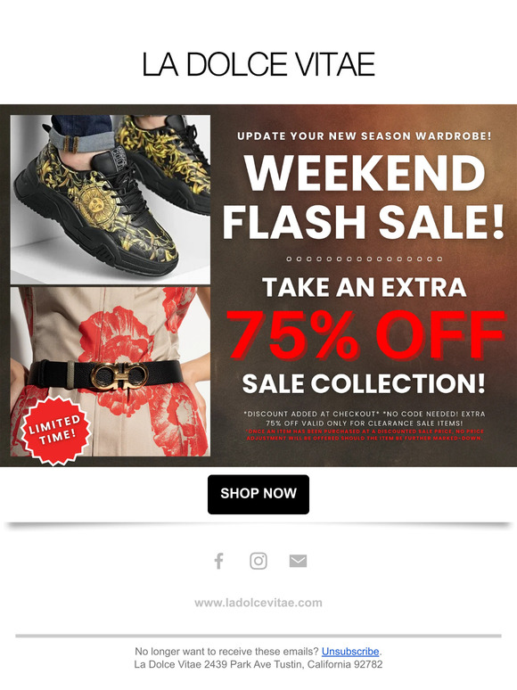 📍Limited Time: Extra 75% Off Flash Sale!