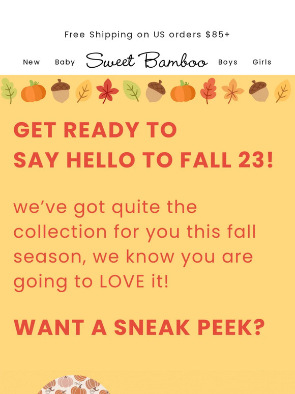 Fall 23 is coming soon 🧡🍂